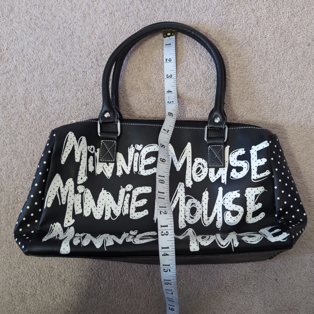 Disney Parks Minnie Mouse Collectible Polka Dot Kawaii Y2K 2000s Shoulder Bag - Picture 10 of 11